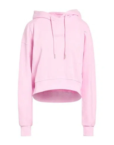 Disclaimer Woman Sweatshirt Pink Size M Cotton