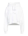 Disclaimer Woman Sweatshirt White Size L Cotton
