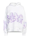 Disclaimer Woman Sweatshirt White Size L Cotton In White