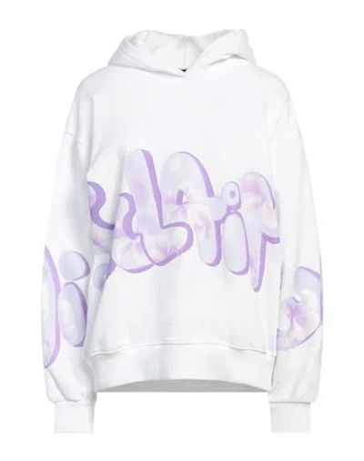 Disclaimer Woman Sweatshirt White Size L Cotton