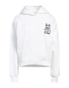 Disclaimer Woman Sweatshirt White Size L Cotton