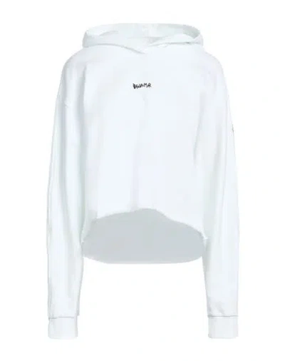 Disclaimer Woman Sweatshirt White Size L Cotton