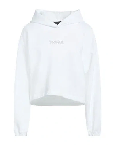 Disclaimer Woman Sweatshirt White Size L Cotton