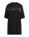Disclaimer Woman T-shirt Black Size L Cotton In Black