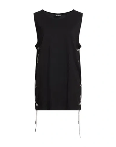 Disclaimer Woman T-shirt Black Size L Cotton