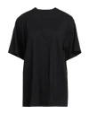 Disclaimer Woman T-shirt Black Size L Cotton