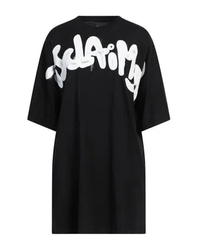 Disclaimer Woman T-shirt Black Size L Cotton