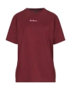 Disclaimer Woman T-shirt Burgundy Size L Cotton
