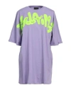 Disclaimer Woman T-shirt Lilac Size L Cotton In Purple