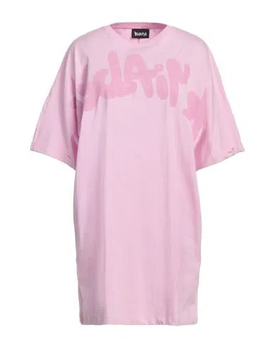 Disclaimer Woman T-shirt Pink Size L Cotton