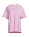 Disclaimer Woman T-shirt Pink Size L Cotton