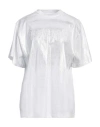 Disclaimer Woman T-shirt Silver Size L Cotton In Silver