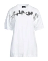 Disclaimer Woman T-shirt White Size M Cotton In White
