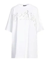 Disclaimer Woman T-shirt White Size L Cotton