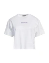 Disclaimer Woman T-shirt White Size L Cotton