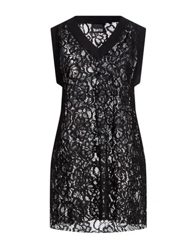 Disclaimer Woman Top Black Size S Polyamide, Elastane