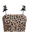 Disclaimer Woman Top Brown Size S Polyester In Brown