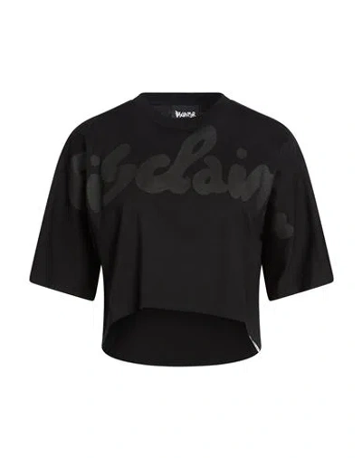 Disclaimer Woman T-shirt Black Size M Cotton