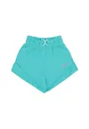Disclaimer Women's Pants W Logo Short Mint/st Fuchsia