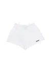 Disclaimer Women's Short Pants W Mini Logo Short White