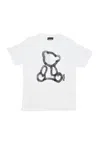 Disclaimer Women's T-shirt W Strass Tee White In Multi