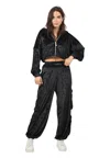 Disclaimer Women's Trousers  Cargo In China In Black