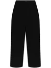 Discord Yohji Yamamoto Darted Trousers In 黑色