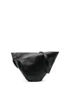 Discord Yohji Yamamoto Leather Shoulder Strap In Black