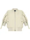 Discord Yohji Yamamoto Strap-detailing Jacket In 中性色