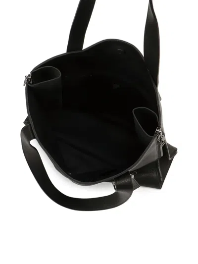Discord Yohji Yamamoto Zip-detail Tote Bag In Black