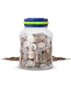Discovery Coin Counting Jar In Dark Blue,green