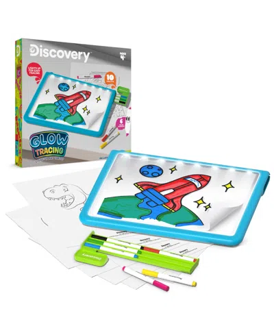 Discovery Kids Glow Tracing Light-up Art Tablet In Blue