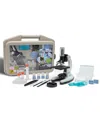 Discovery #mindblown 48 Piece Microscope Set With Case In Black