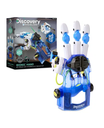 Discovery #mindblown Bionic Hand Diy Hydraulic Build Kit In Blue