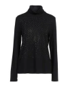 Dismero Woman T-shirt Black Size L Viscose, Elastane In Black