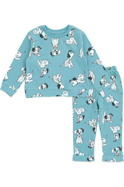 Disney Kids'  101 Dalmatians Loungewear 2-piece Sweatshirt And Pants Set In Blue