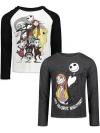 Disney 2-pack Long Sleeve T-shirts In Multi