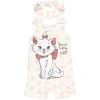 Disney Babies'  2-piece Sleeveless Romper And Headband Set In Pink