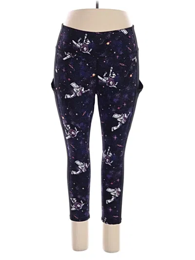 Pre-owned Disney Active Pants In Blue