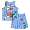 Disney Kids'  Athletic Tank Top & Shorts Set In Blue