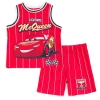 Disney Kids'  Athletic Tank Top & Shorts Set In Red