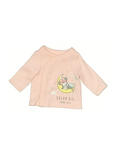 Pre-owned Disney Baby Kids' 3/4 Sleeve T-shirt In Pink