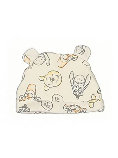 Pre-owned Disney Baby Babies' Beanie Hat In White
