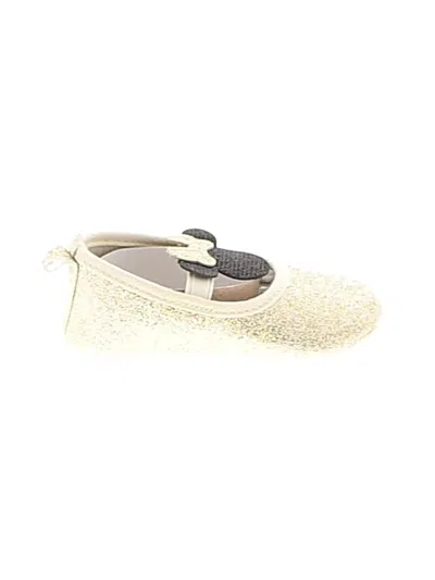Pre-owned Disney Baby Babies' Booties In Gold