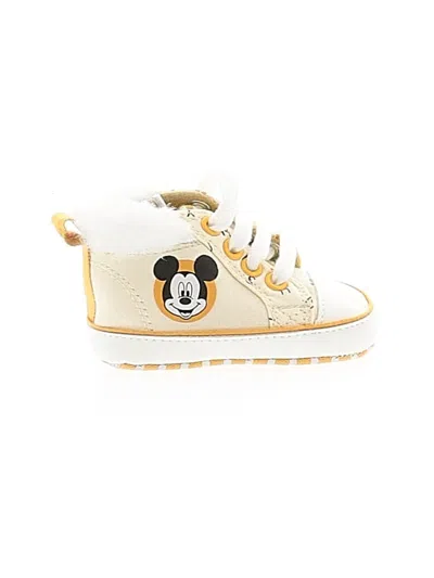 Pre-owned Disney Baby Kids' Booties In White