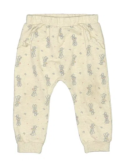 Pre-owned Disney Baby Kids' Casual Pants In Brown