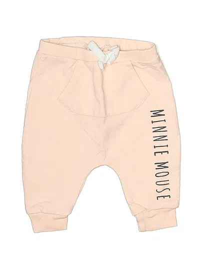 Pre-owned Disney Baby Babies' Casual Pants In Pink