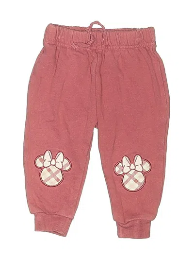 Pre-owned Disney Baby Babies' Casual Pants In Pink