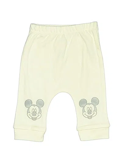 Pre-owned Disney Baby Babies' Casual Pants In White