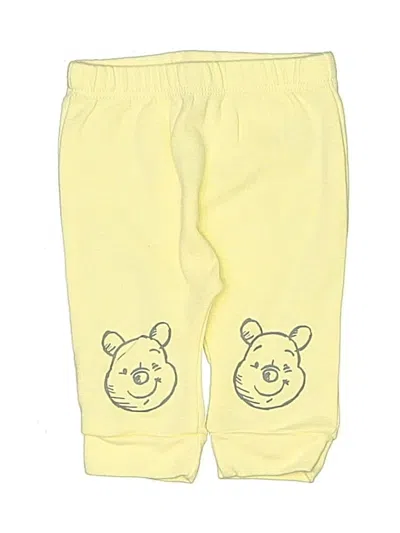 Pre-owned Disney Baby Babies' Casual Pants In Yellow